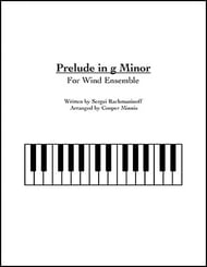 Prelude in G minor Concert Band sheet music cover Thumbnail